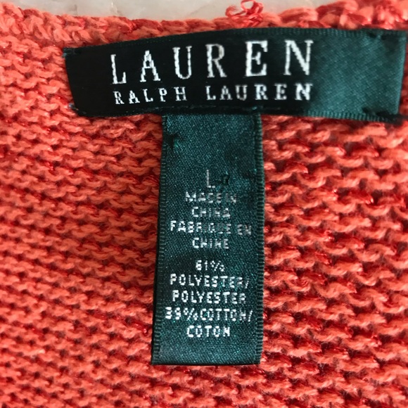 Ralph Lauren Knit Tank Size Large - Picture 3 of 4